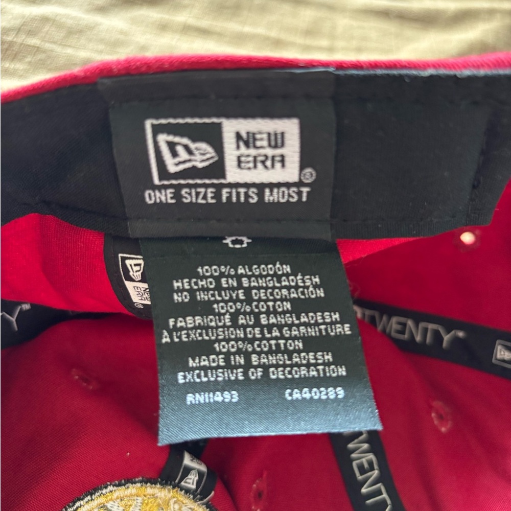 Atlanta United New Era Red Cap with Logo - Picture 4 of 6